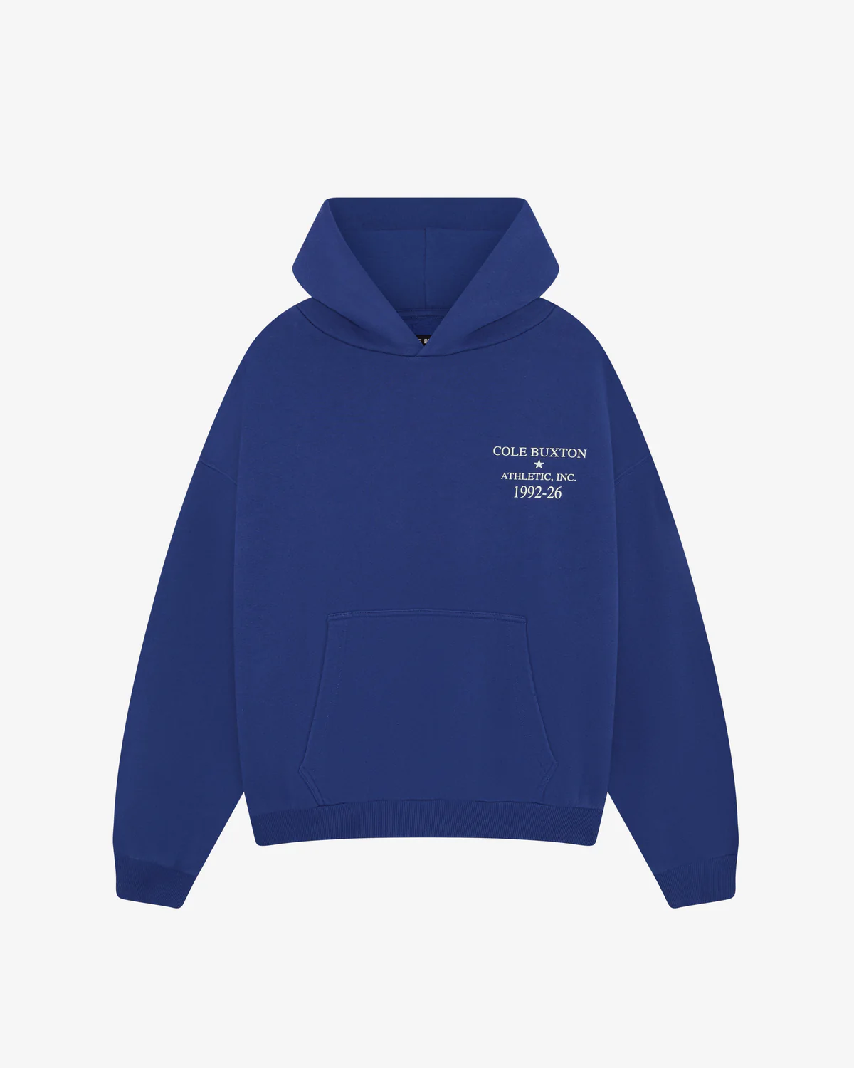 ATHLETIC INC HOODIE BLUE | 30% Off | Cole Buxton Hoodie