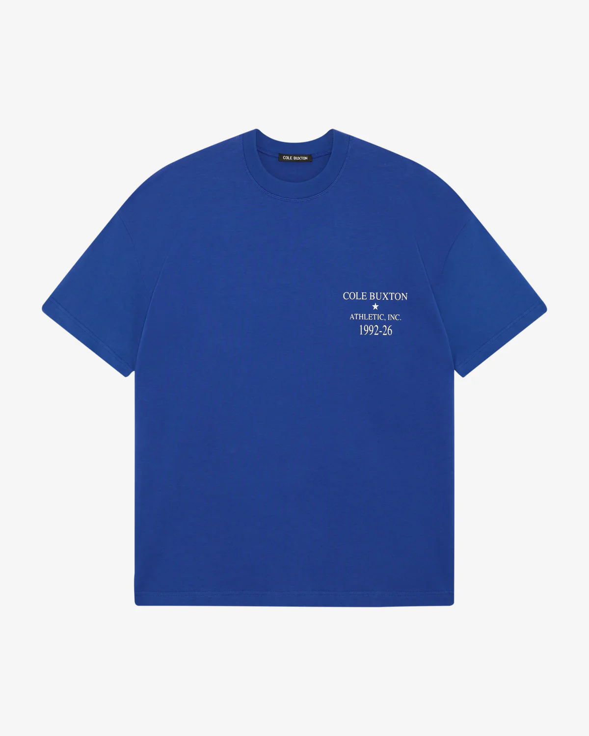 Cole Buxton T-shirt ATHLETIC INC T-SHIRT BLUE | 30% Off