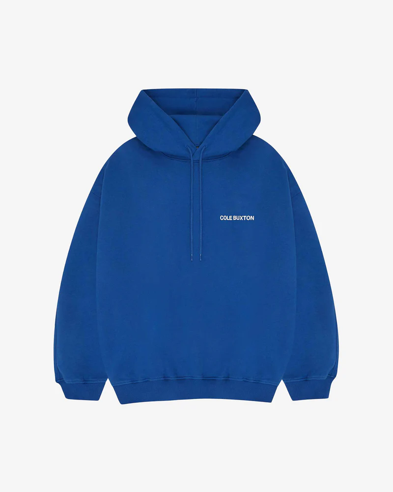 CB SPORTSWEAR HOODIE COBALT BLUE Cole Buxton Hoodie - Image 2