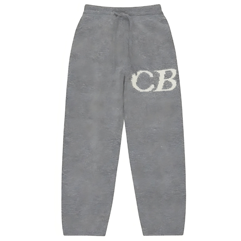 Cole Buxton Sweatpants | Shop Cb Logo Knit-Gray Pants | 30% Off