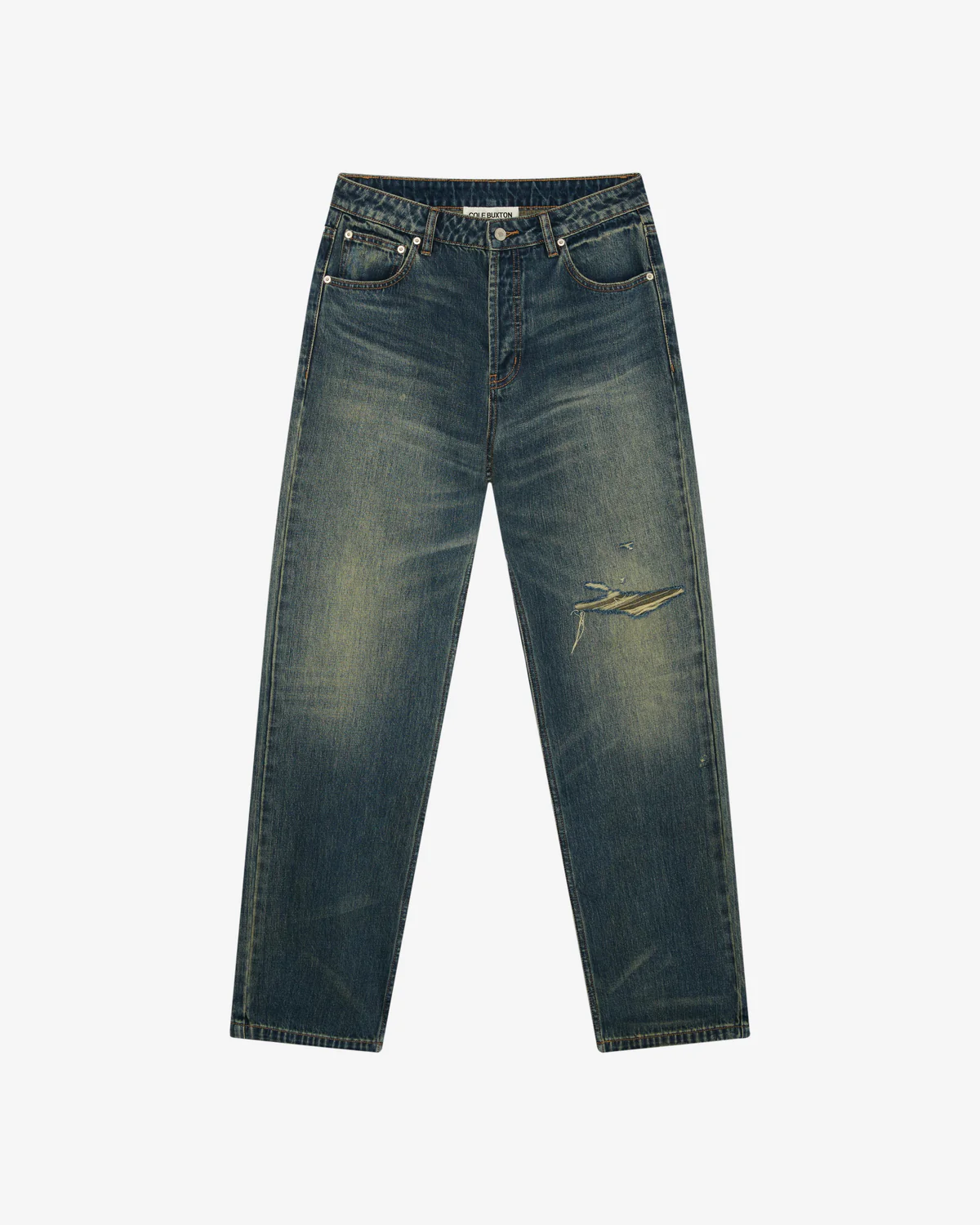 Cole Buxton Sweatpants DARK WASH JEANS DARK BLUE